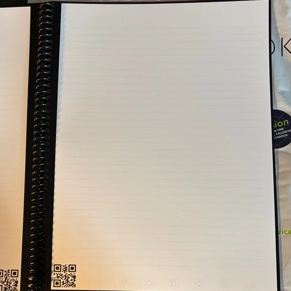 NEW: Rocketbook Fusion Smart Reusable Red Notebook -Standard Size - Picture 15 of 15